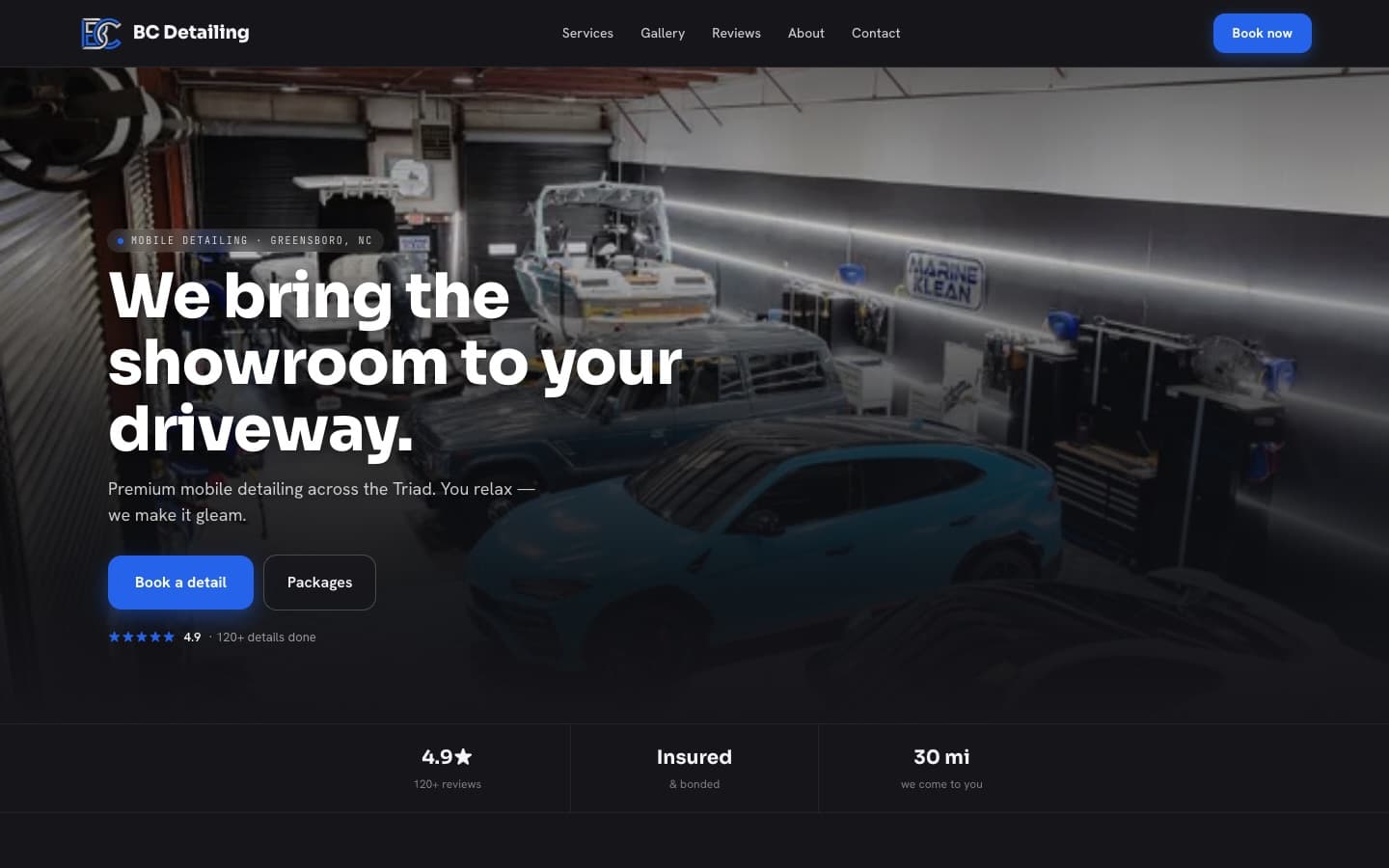 BC Detailing — Web