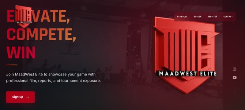 MaadWest AAU — mobile view